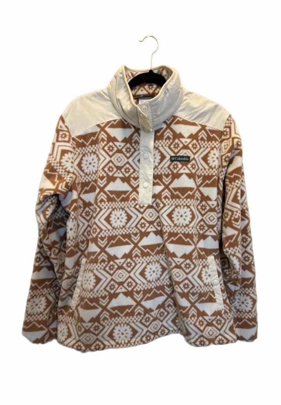 Columbia Helvetia Half Snap Fleece Pullover Aztec Southwest Print